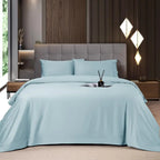 4/6-Piece Bamboo Cooling Sheet Set – Silky Soft, 16" Deep Pocket, Wrinkle & Fade Resistant
