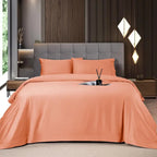 4/6-Piece Bamboo Cooling Sheet Set – Silky Soft, 16" Deep Pocket, Wrinkle & Fade Resistant
