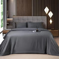 4/6-Piece Bamboo Cooling Sheet Set – Silky Soft, 16" Deep Pocket, Wrinkle & Fade Resistant