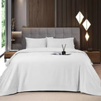 4/6-Piece Bamboo Cooling Sheet Set – Silky Soft, 16" Deep Pocket, Wrinkle & Fade Resistant