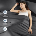 4/6-Piece Bamboo Cooling Sheet Set – Silky Soft, 16" Deep Pocket, Wrinkle & Fade Resistant
