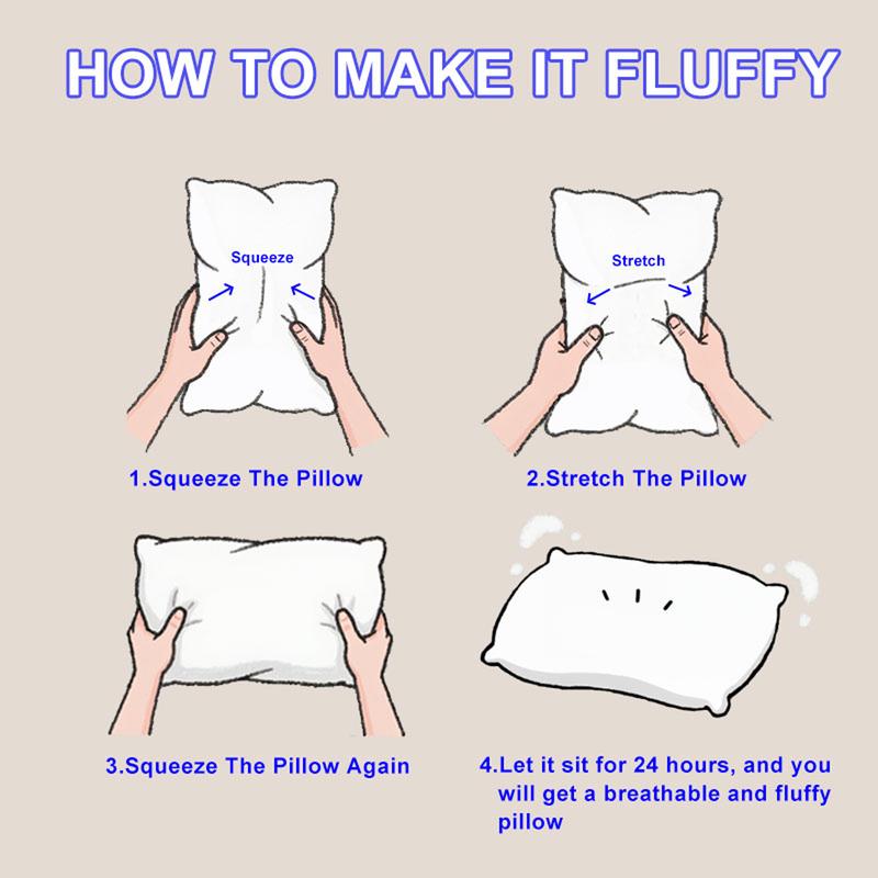 Hotel Collection Deep Sleep Pillow – Neck Support, Non-Collapse