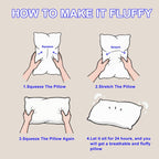 Hotel Collection Deep Sleep Pillow – Neck Support, Non-Collapse