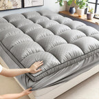 Extra Thick Plush Mattress Topper with Deep Pocket