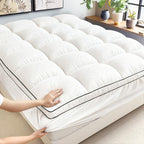 Extra Thick Plush Mattress Topper with Deep Pocket
