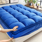 Extra Thick Plush Mattress Topper with Deep Pocket