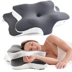 Ergonomic Memory Foam Cervical Pillow for Neck Support