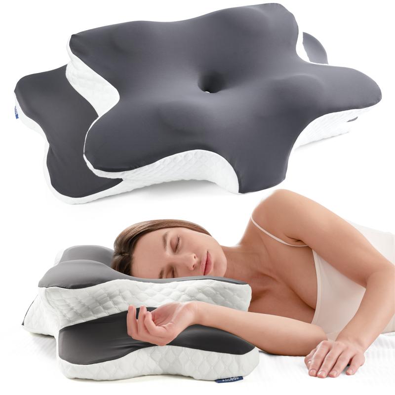 Ergonomic Memory Foam Cervical Pillow for Neck Support