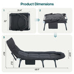 3-in-1 Sofa Bed - Lounge, Sit & Sleep