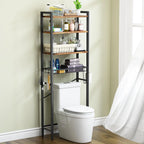 4-Tier Over Toilet Storage Rack - Space Saver Shelf